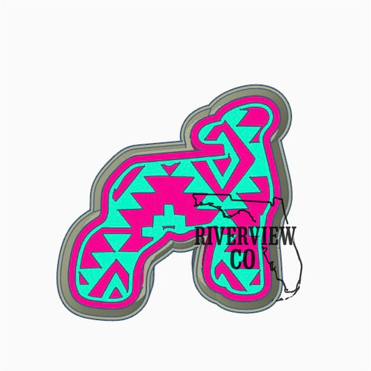 Aztec show sheep car freshie mold