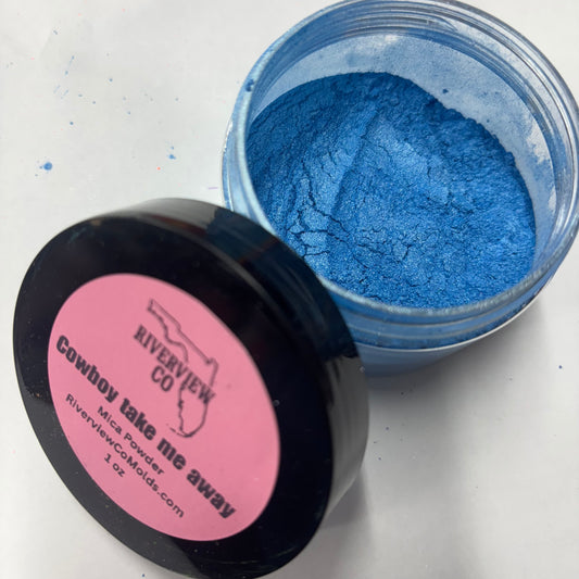 Cowboy take me away Mica powder 1 oz