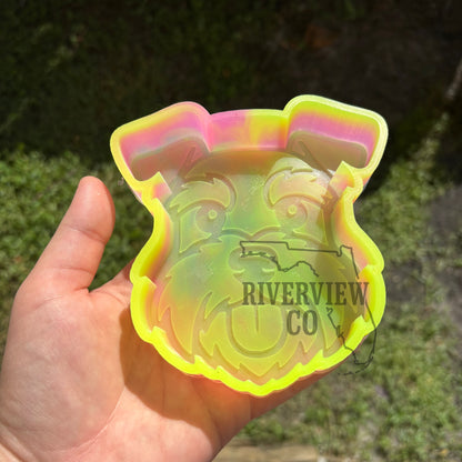 Schnauzer dog car freshie mold