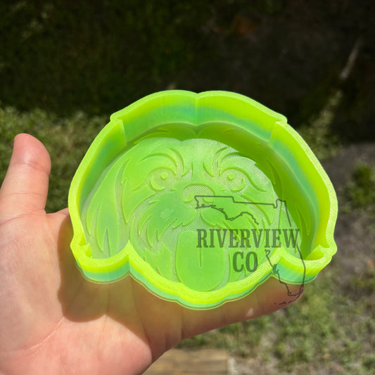 Shih Tzu dog car freshie mold