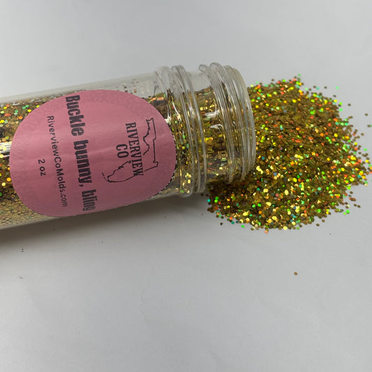 Buckle bunny bling chunky glitter