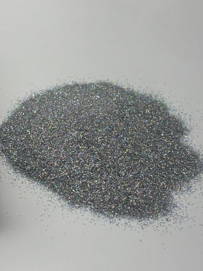 Silver spurs fine glitter
