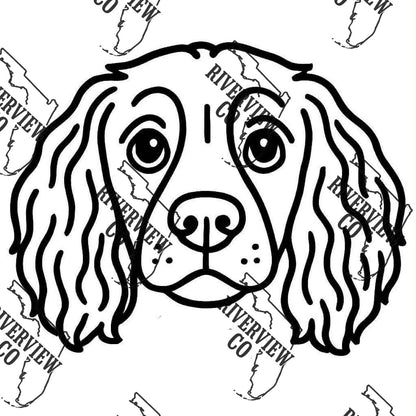 Boykin spaniel dog car freshie mold