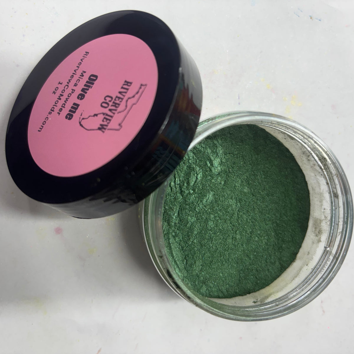 Olive me Mica powder 1 oz