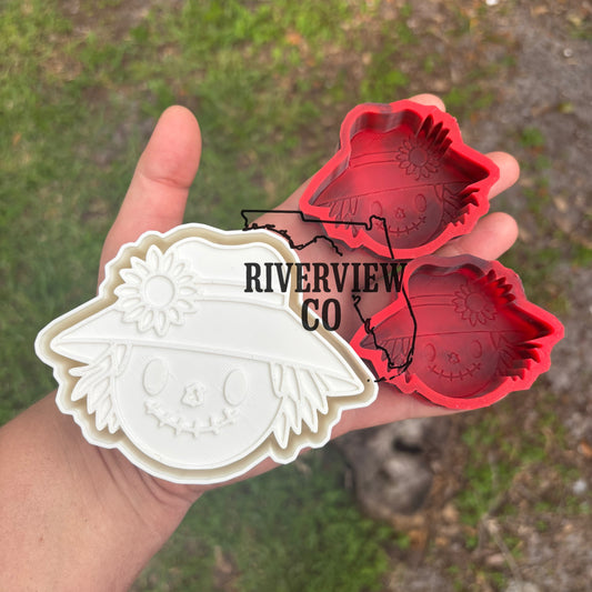 NEW UPDATED Scarecrow car freshie mold and vent clip molds