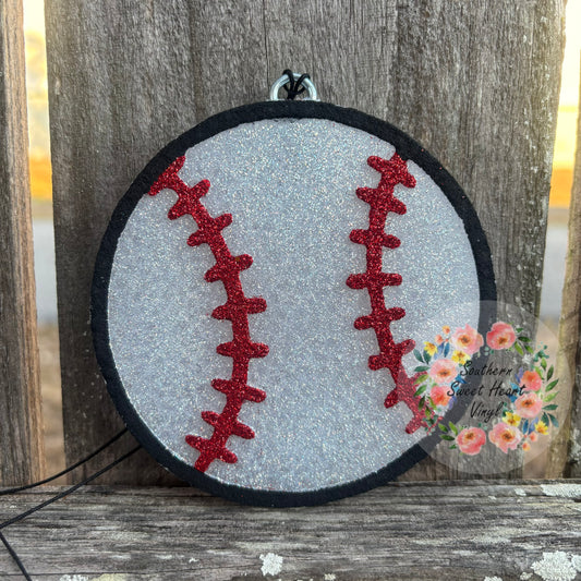 Baseball car freshie mold