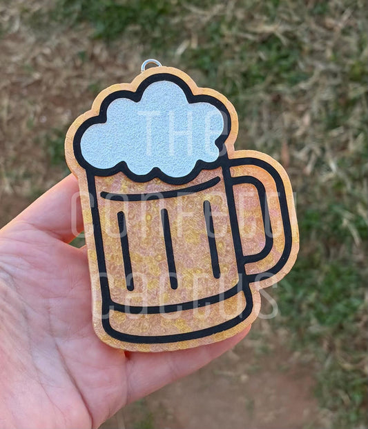 Saint Patrick’s day beer car freshie mold