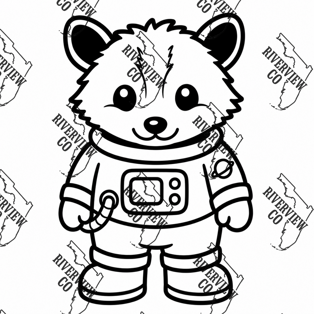 Opossum astronaut car freshie mold space