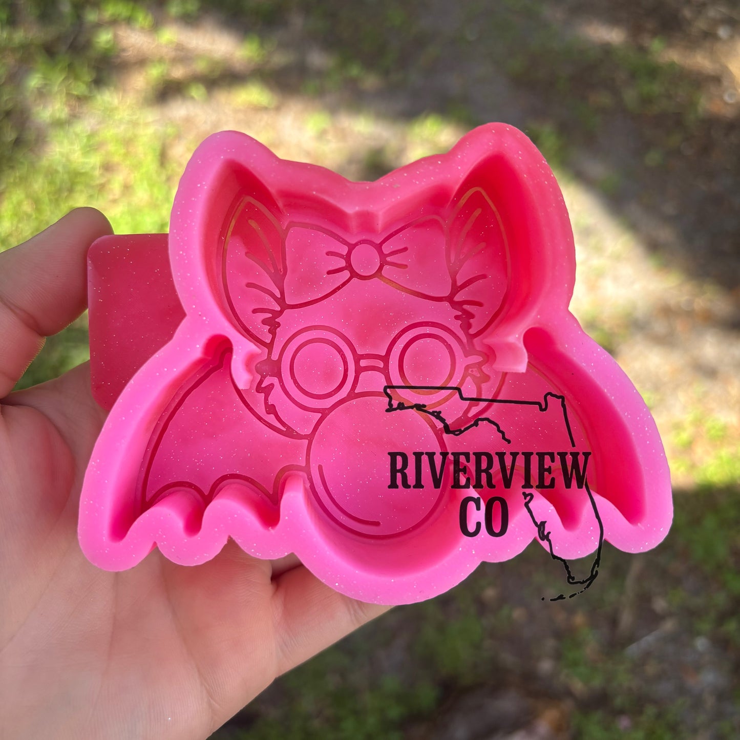 Halloween bat car freshie mold