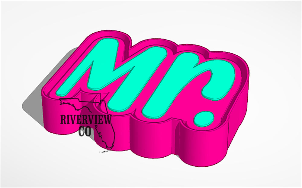 Mr. car freshie mold