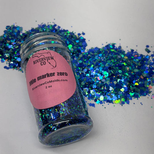 Mile marker 0 fine glitter