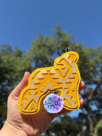 Aztec show sheep car freshie mold
