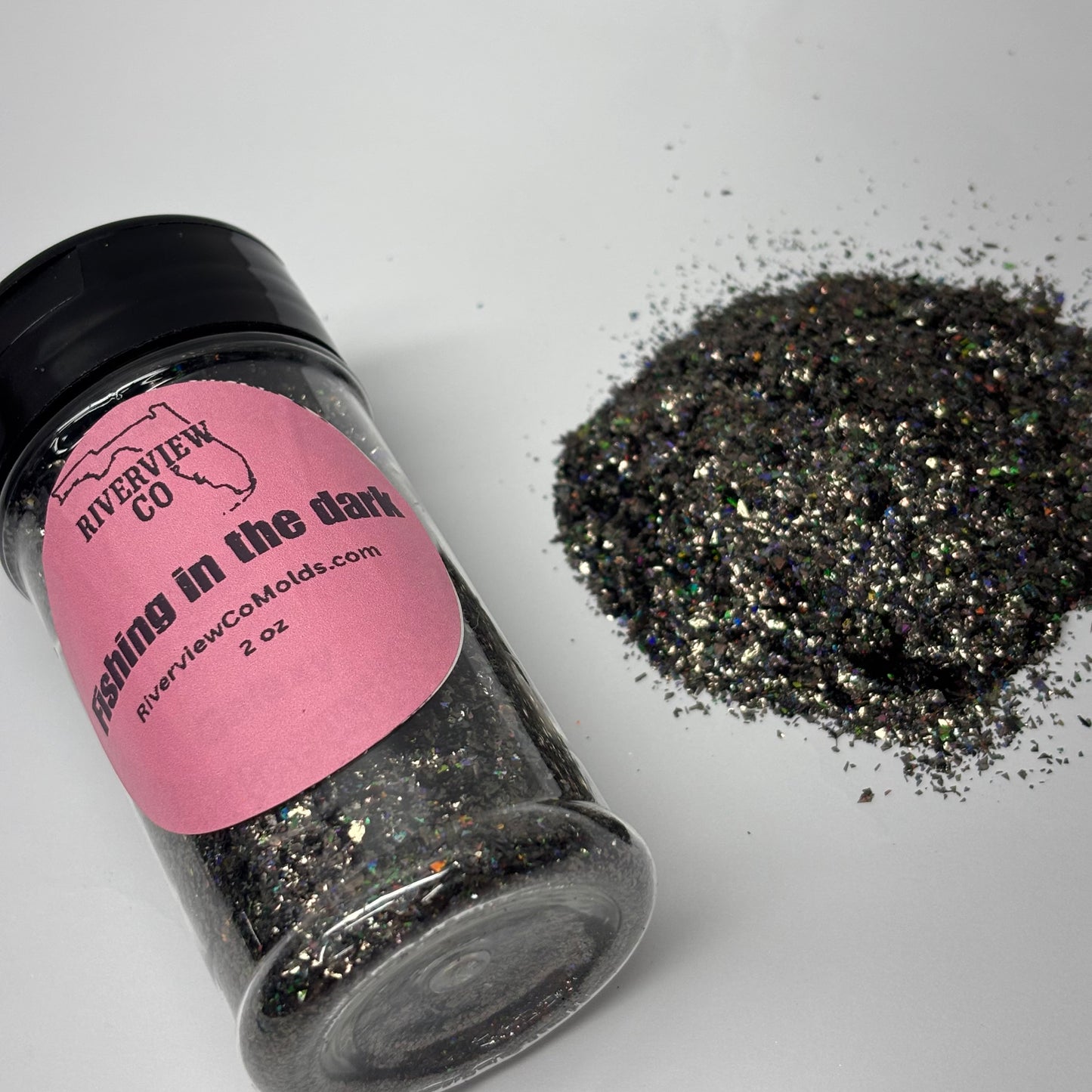 Fishing in the dark fine glitter