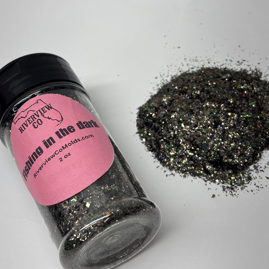 Fishing in the dark fine glitter