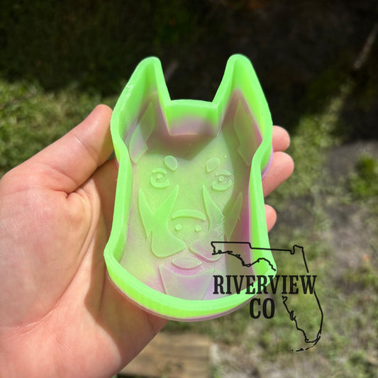 Doberman dog car freshie mold