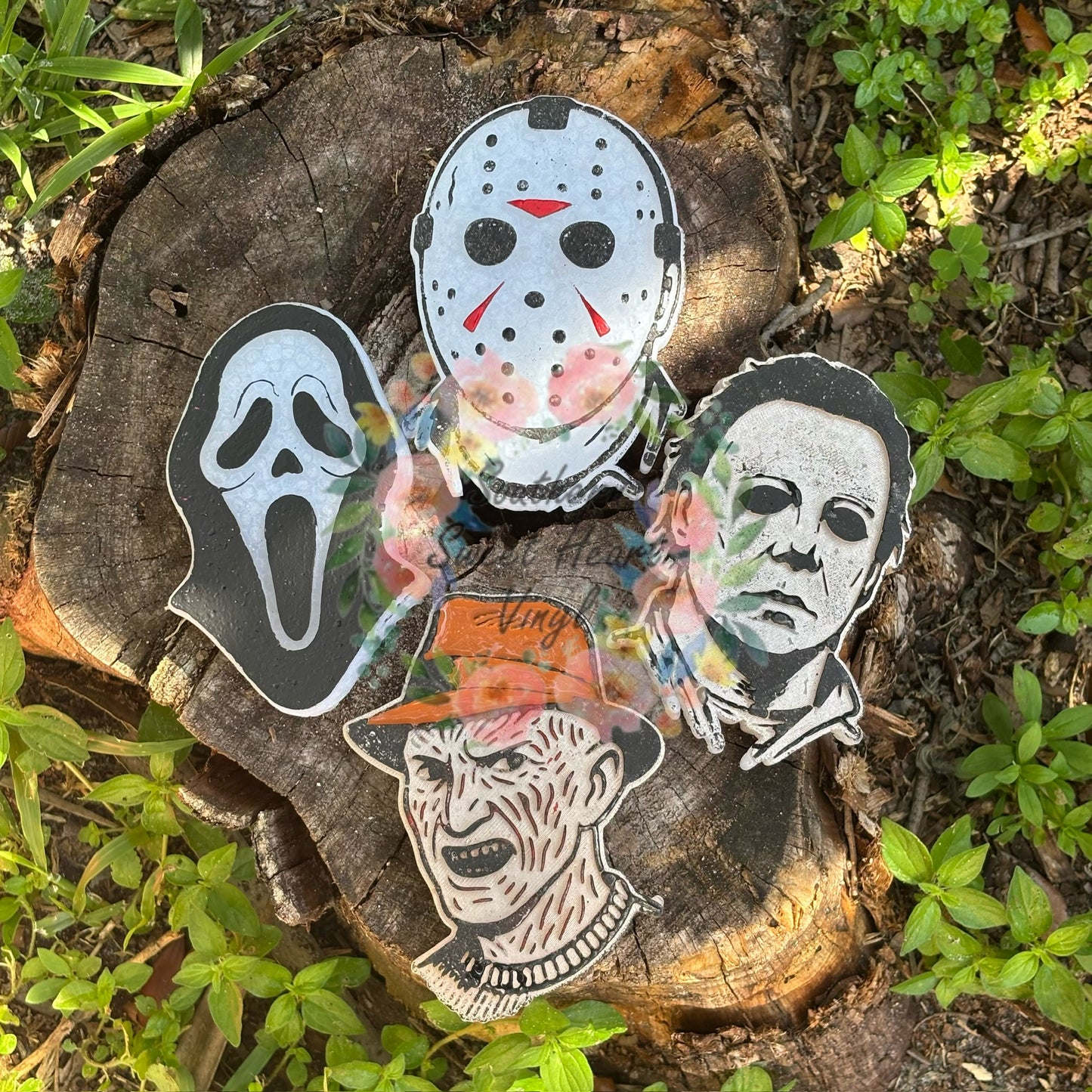 Jason Voorhees horror character car freshie mold