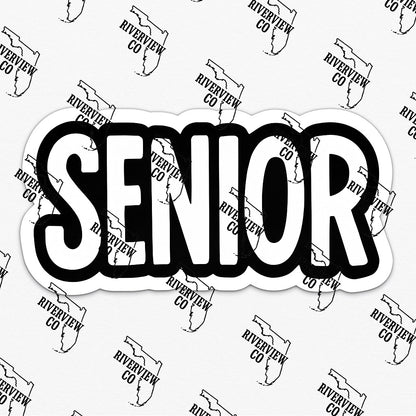 Senior car freshie mold