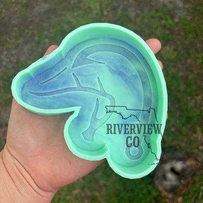 Duck hunting fishing car freshie mold