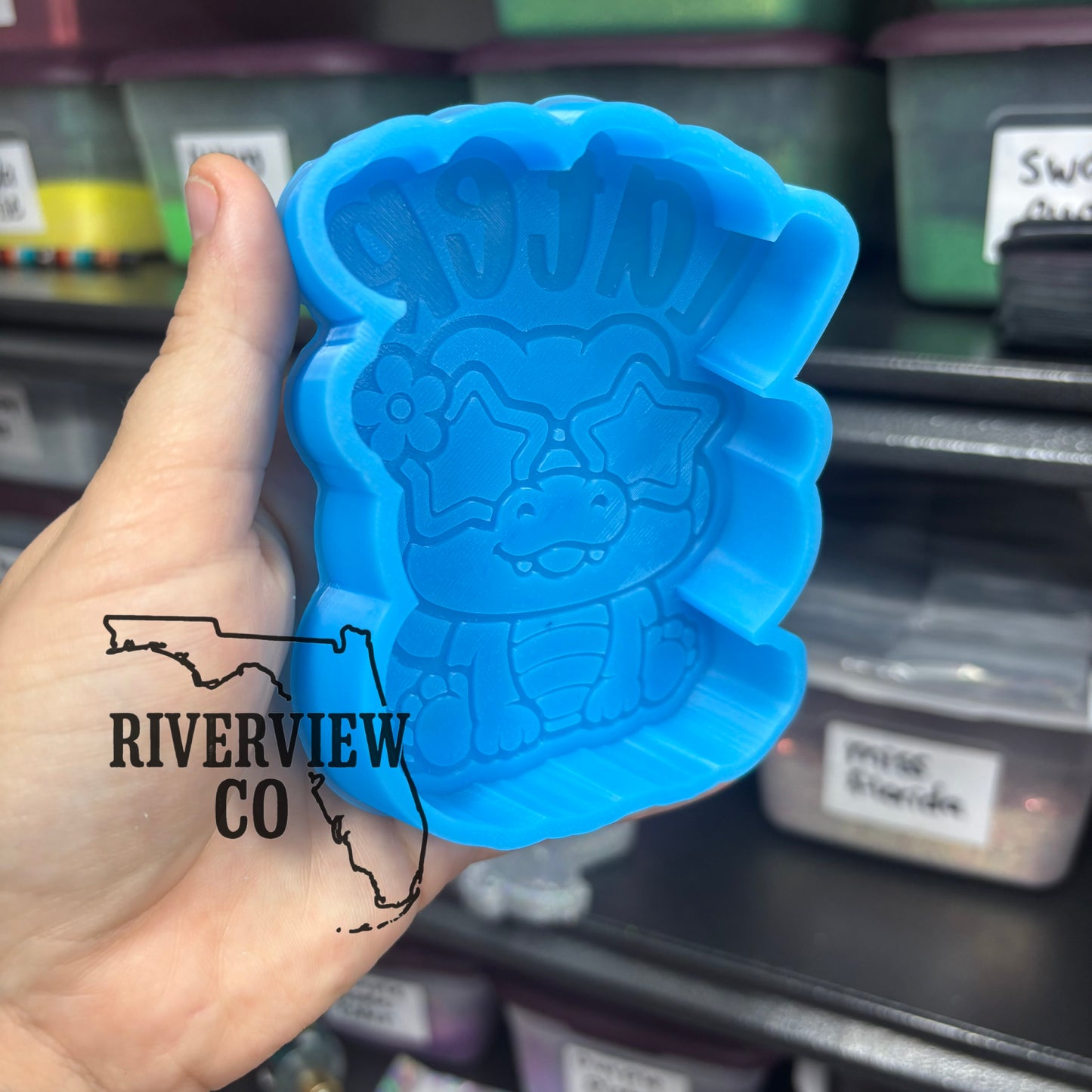 Later gator car freshie mold