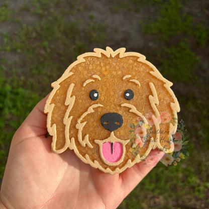 Doodle dog car freshie mold