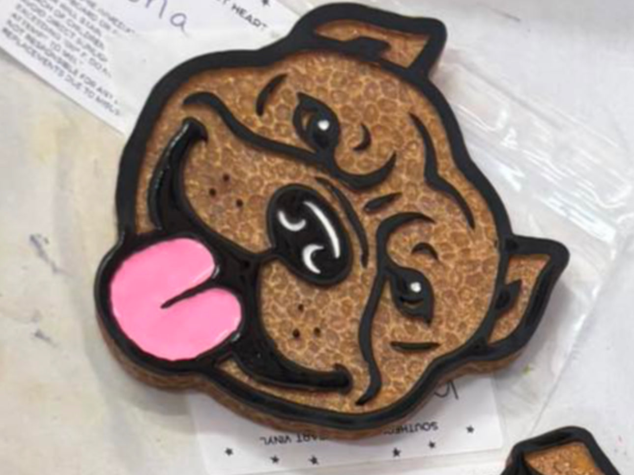 Bully dog car freshie mold