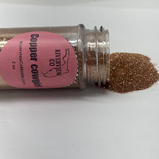 Copper cowgirl fine glitter
