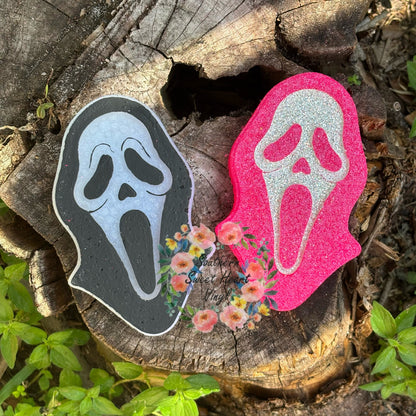 Ghost face car freshie mold