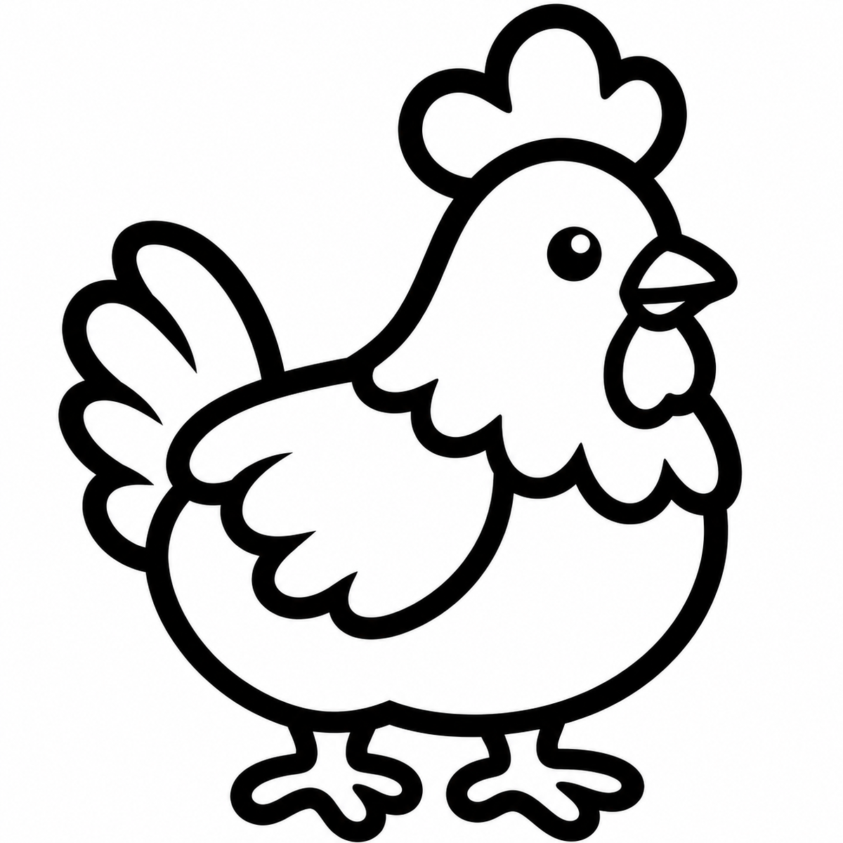 Chicken car freshie mold