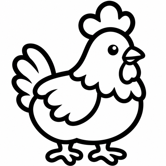 Chicken car freshie mold
