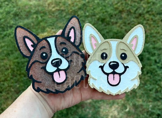 Corgi dog car freshie mold