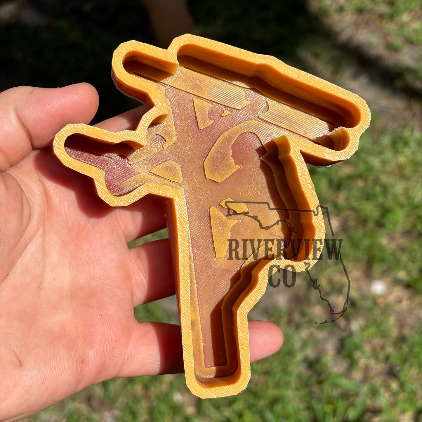 Linemen car freshie mold