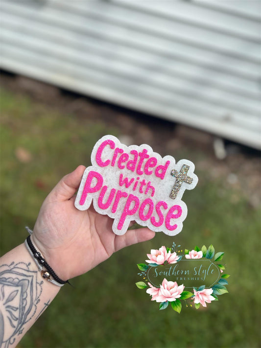 Created with purpose car freshie mold