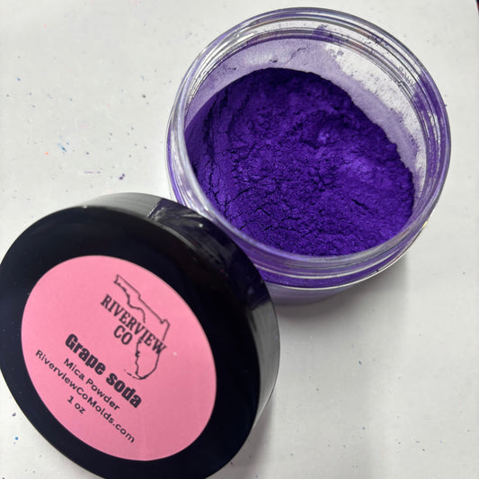 Grape soda Mica powder 1 oz