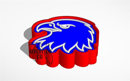 Eagle car freshie mold USA
