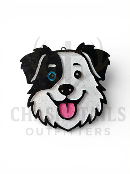 Australian shepherd dog car freshie mold