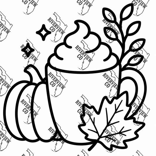 Fall cup cluster car freshie mold