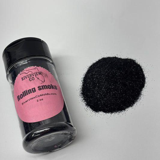 Rolling smoke fine glitter