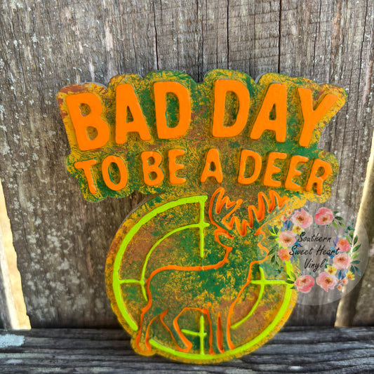 Bad day to be a deer car freshie mold