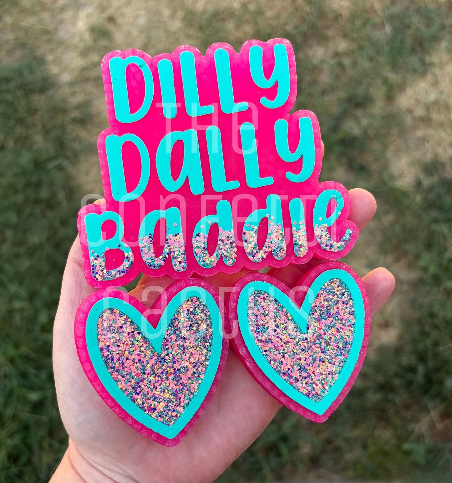 Dilly dally baddie car freshie mold