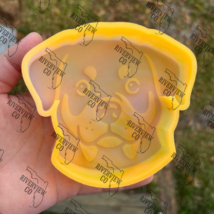 Rottweiler dog car freshie mold