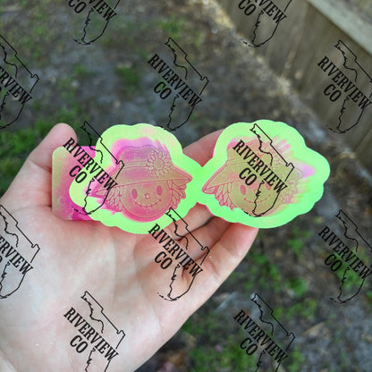 Scarecrow car freshie mold and vent clip molds