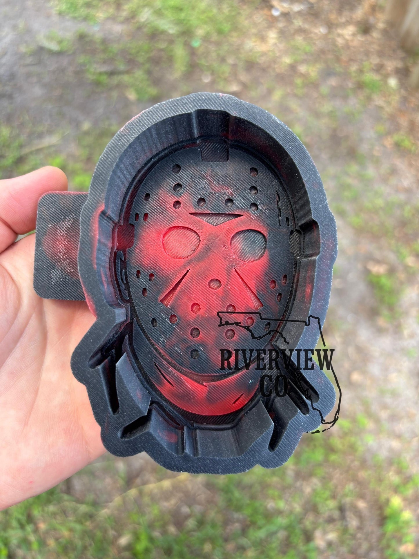 Jason Voorhees horror character car freshie mold