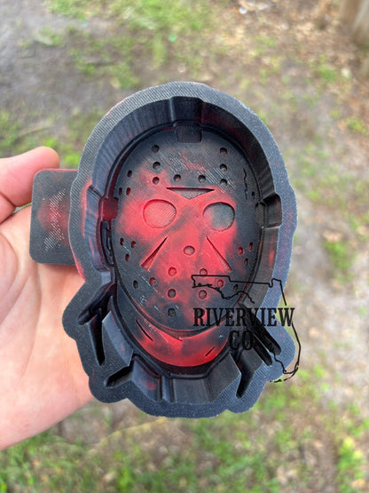 Jason Voorhees horror character car freshie mold