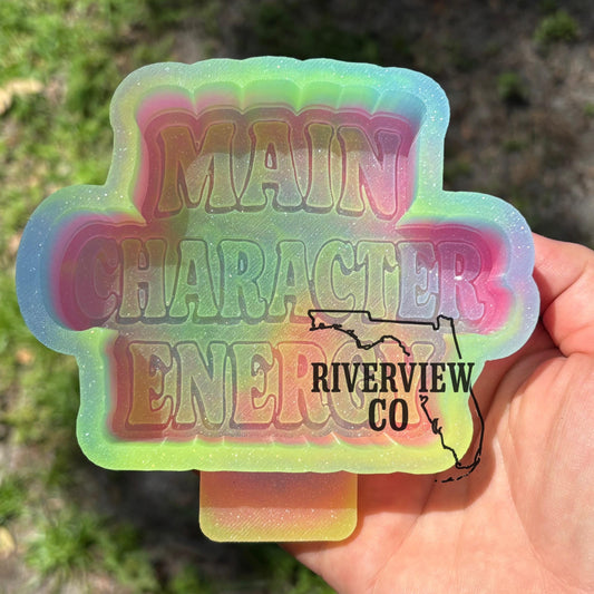 Main character energy car freshie mold